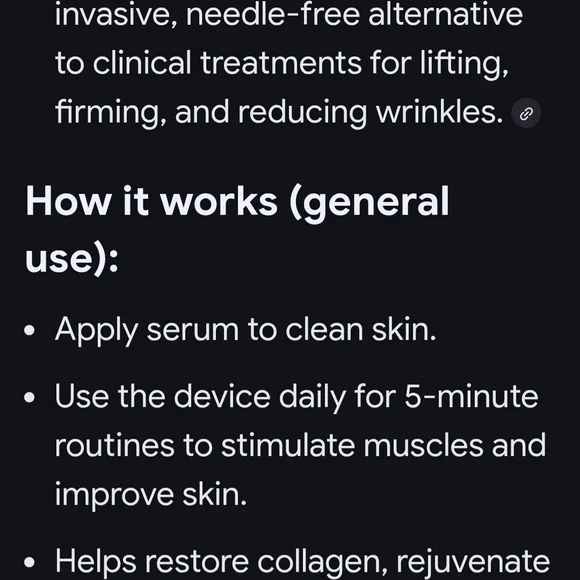 GLO+RX BTX Serum Set with Derma MicroSculpt Device - White